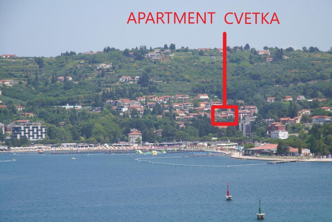 Apartment Cvetka Portorož Buitenkant foto